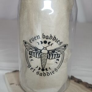 Handmade Reusable Plastic Libby Beer Pop Cups 12oz With Vinyl Decal